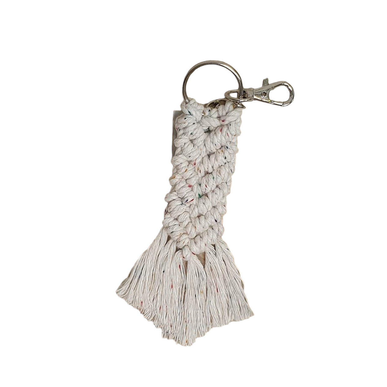 Macrame keychain - mermaid